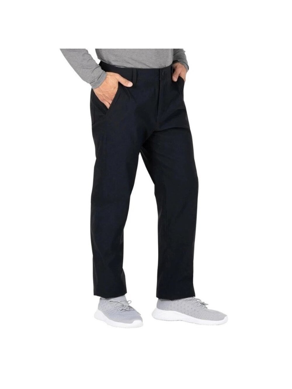 Gerry Men's 32x30 Fleece Lined Pants Black Cargo  Winter Pants  L1572